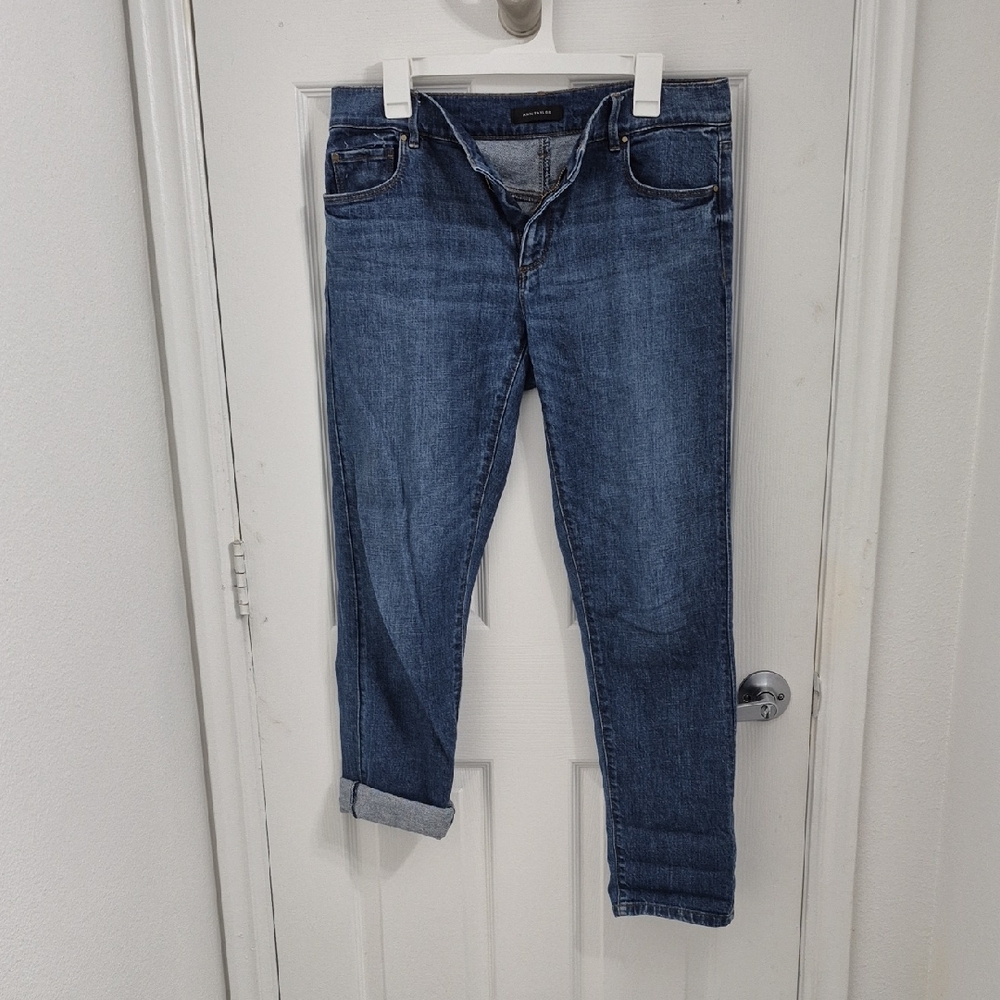 Ann Taylor The Girlfriend Low-rise Size 4